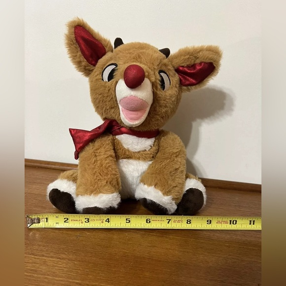 Stuffed animal Rudolph the Red Nosed Reindeer 60th Anniversary Holiday Christmas - Picture 9 of 10